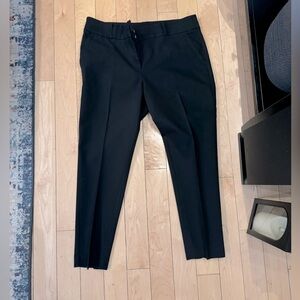 Loft size 12 black skinny Marisa dress pants